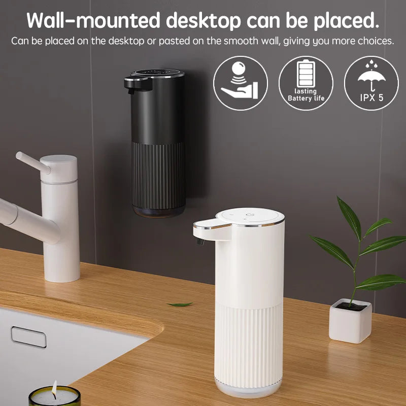 🧼 Dispenser di Sapone Automatico – Liquido o Schiuma 💧