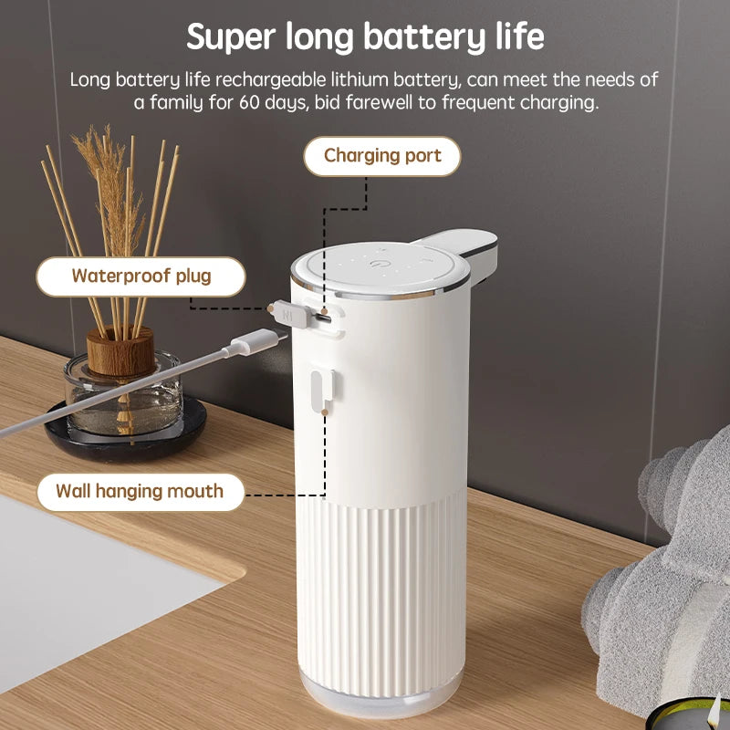 🧼 Dispenser di Sapone Automatico – Liquido o Schiuma 💧