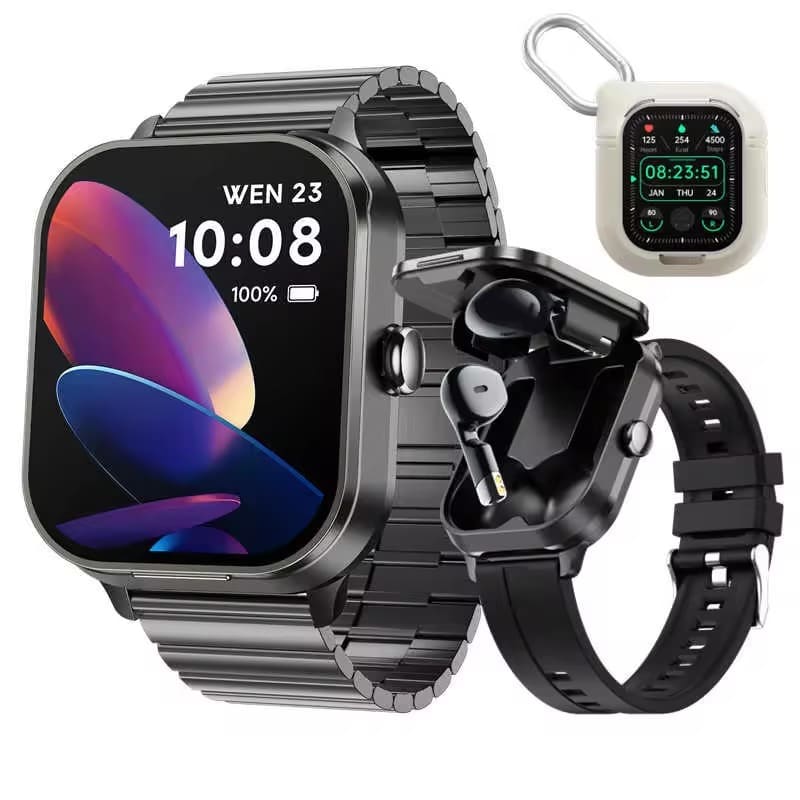 Smartwatch 2 in 1 With Earphone